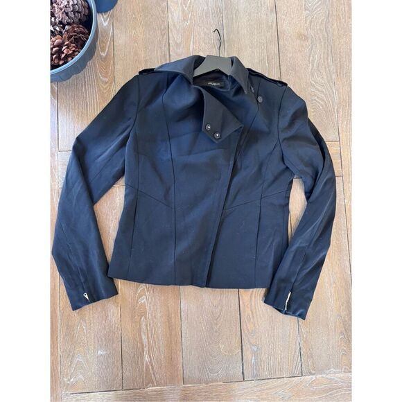 Ann Taylor Moto Jacket in Black Size 4 - Picture 10 of 12